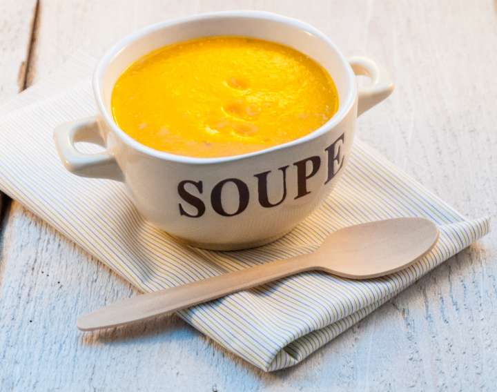 Une soupe complète, vite et bien faite