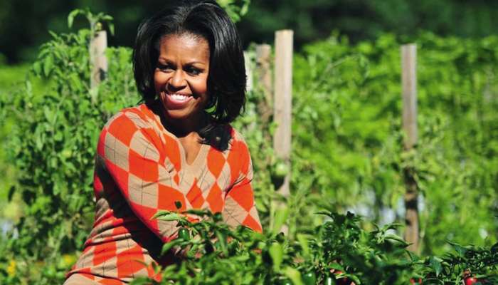 Monsanto proteste contre  le jardin de Michelle