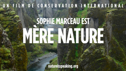 Sophie Marceau prête sa voix à la nature